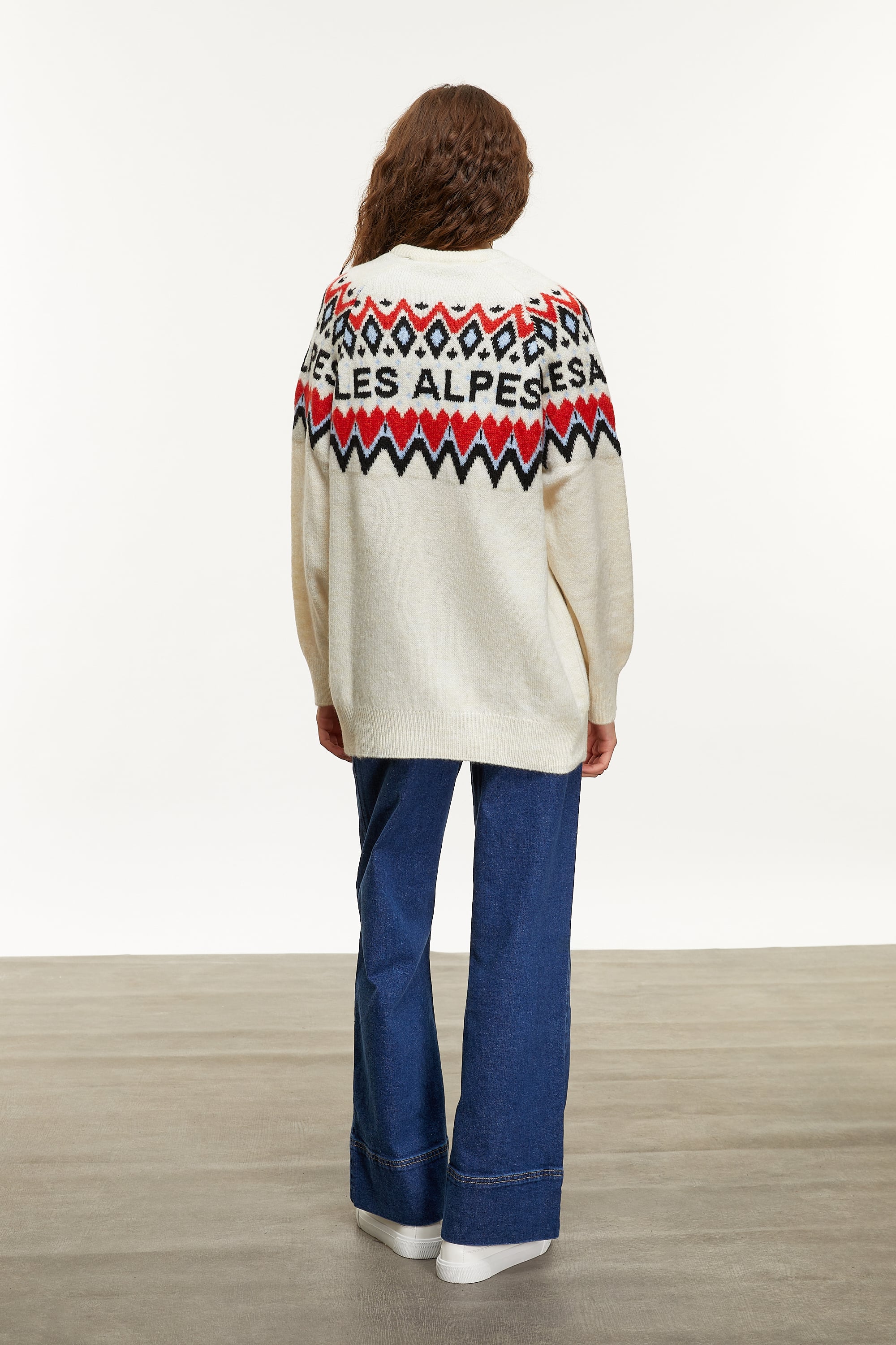 JAKARLI BİSİKLET YAKA TRİKO KAZAK