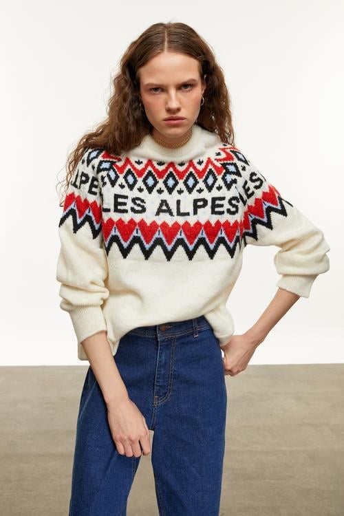  JAKARLI BİSİKLET YAKA TRİKO KAZAK