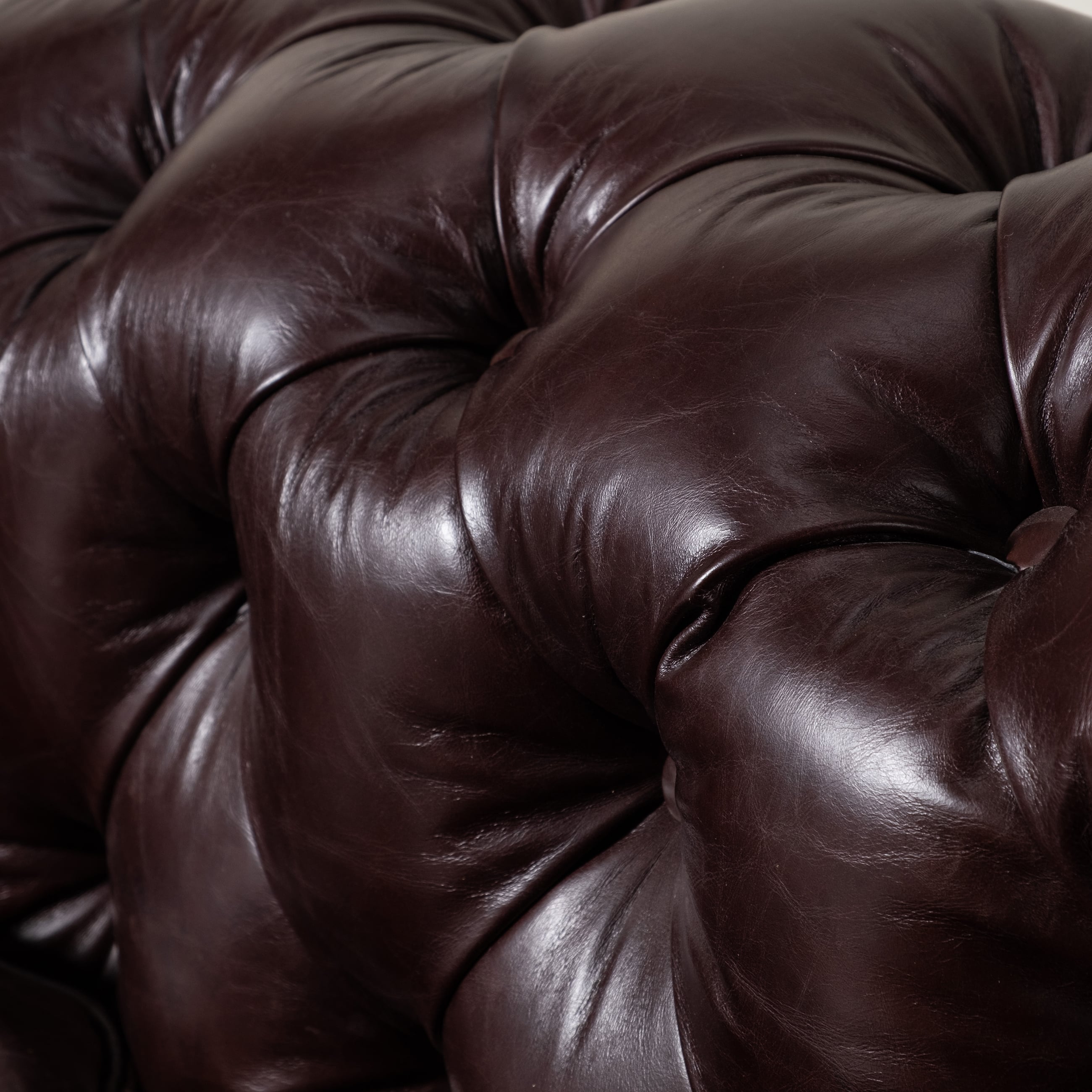 KENSINGTON ÜÇLÜ DERİ KOLTUK BIKER TAN