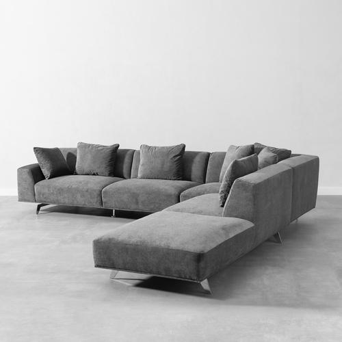  VENEZIA L KOLTUK KOYU GRİ SOL