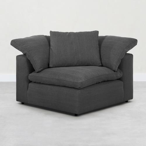 TIFFANY KÖŞE L KOLTUK MODÜL KOYU GRİ