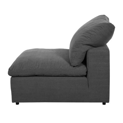  TIFFANY KOLSUZ L KOLTUK MODÜL KOYU GRİ