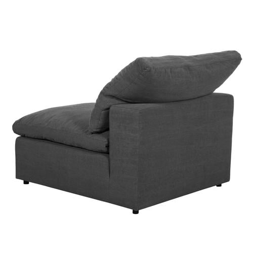 TIFFANY KOLSUZ L KOLTUK MODÜL KOYU GRİ