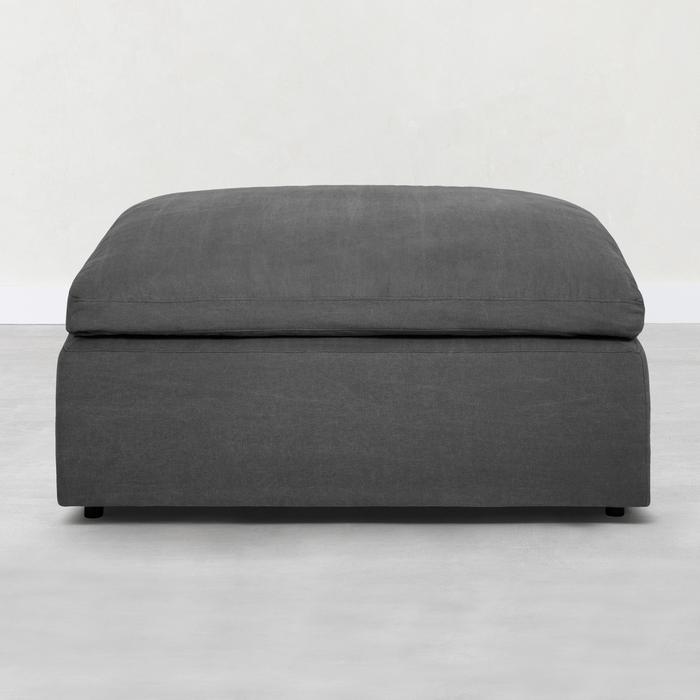 TIFFANY PUF GRAPHITE