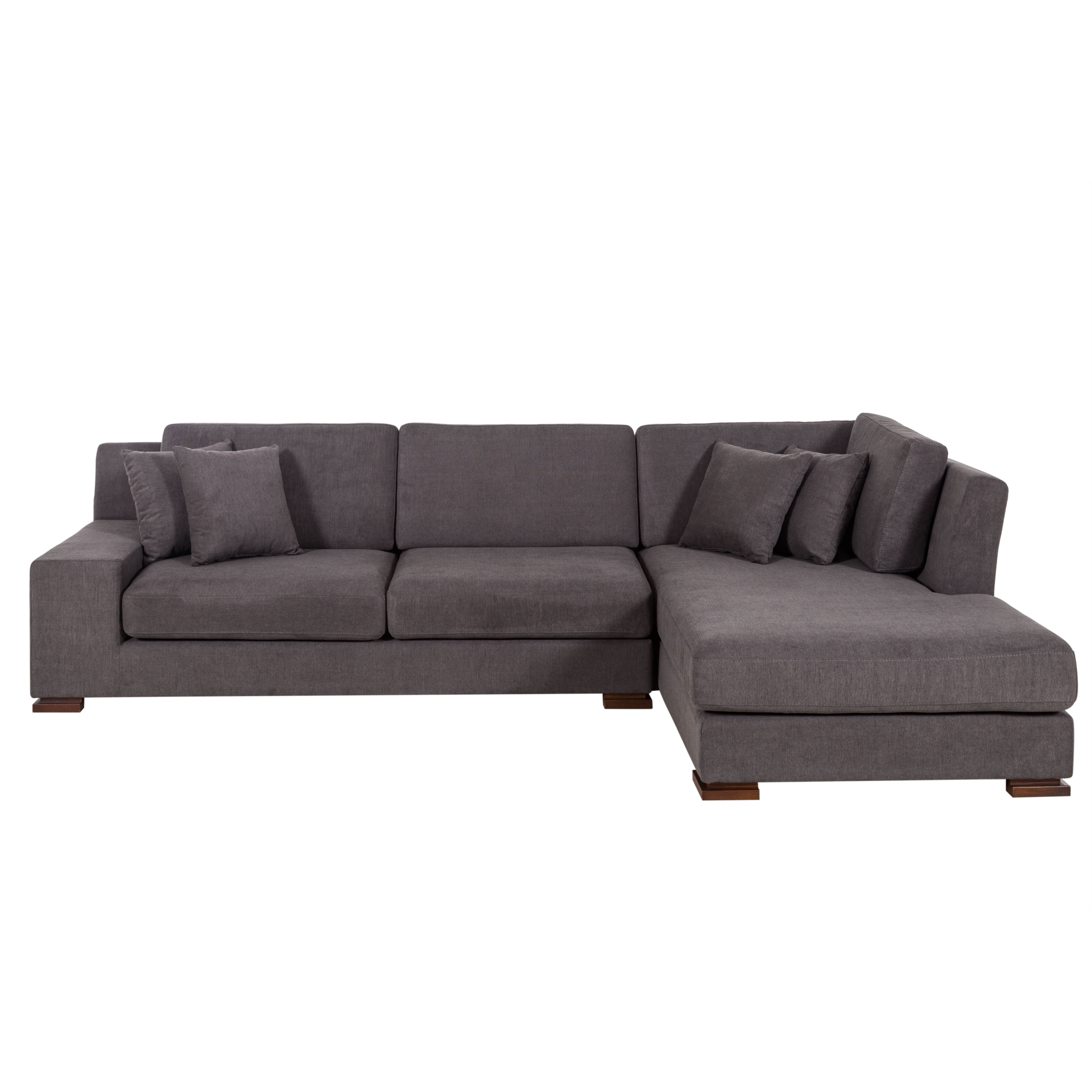 CAPRI AHŞAP AYAK L KOLTUK SOL ANTRASİT