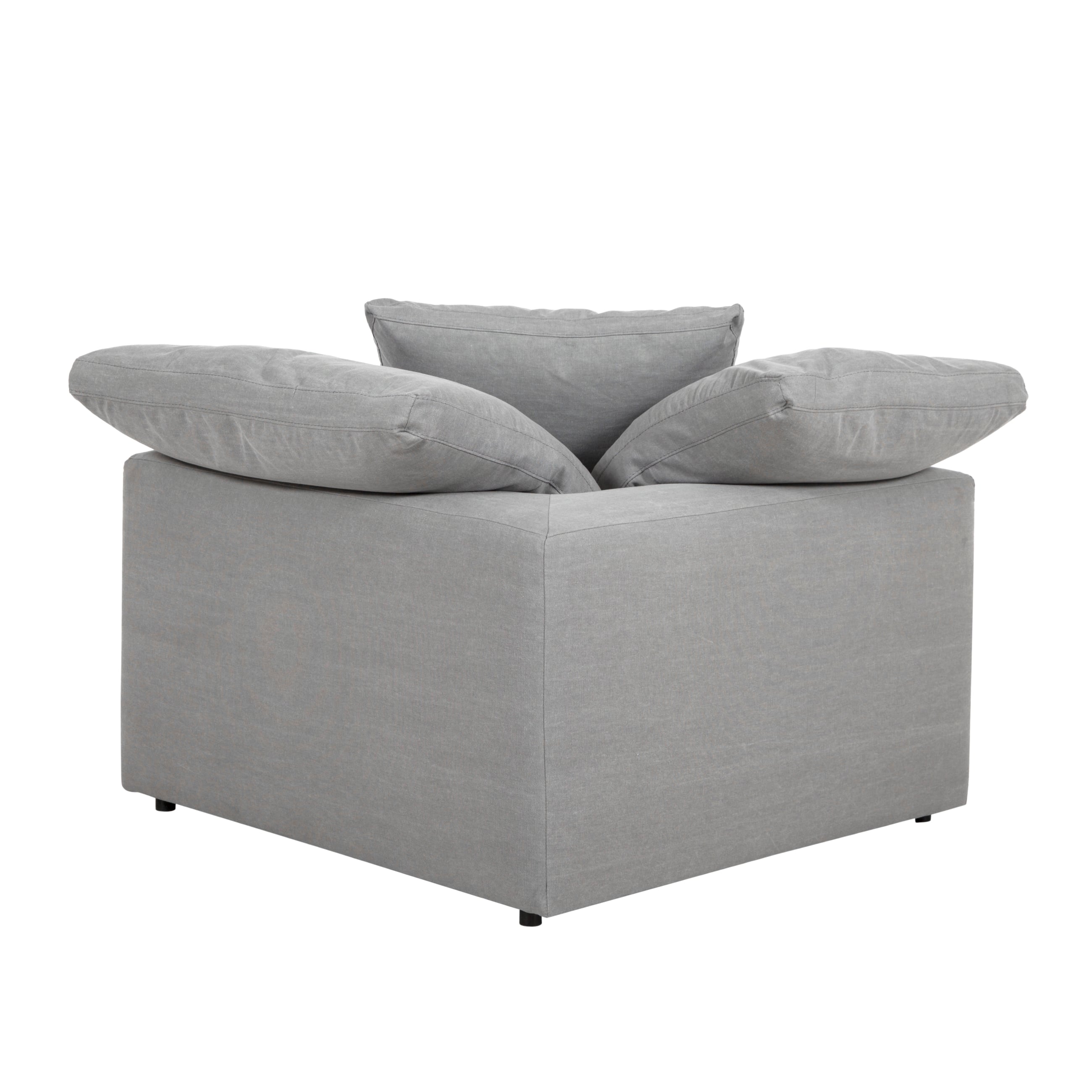 TIFFANY KÖŞE L KOLTUK MODÜL AÇIK GRİ