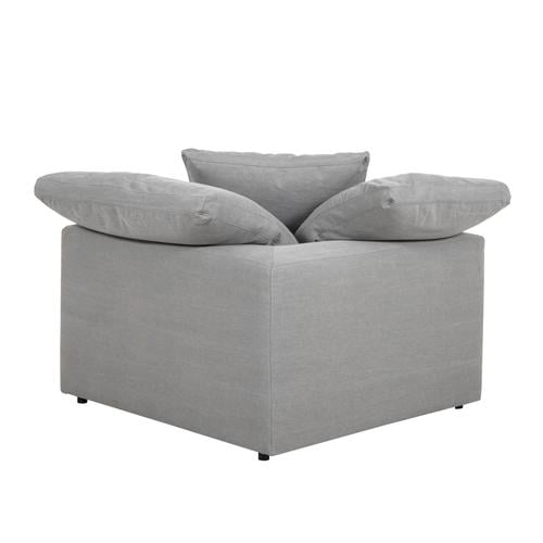 TIFFANY KÖŞE L KOLTUK MODÜL AÇIK GRİ