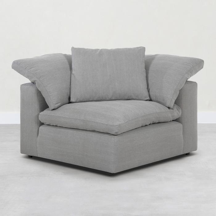 TIFFANY KÖŞE L KOLTUK MODÜL AÇIK GRİ