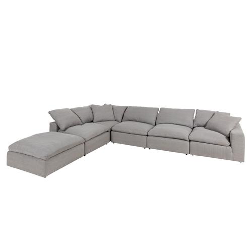  TIFFANY KÖŞE L KOLTUK MODÜL AÇIK GRİ