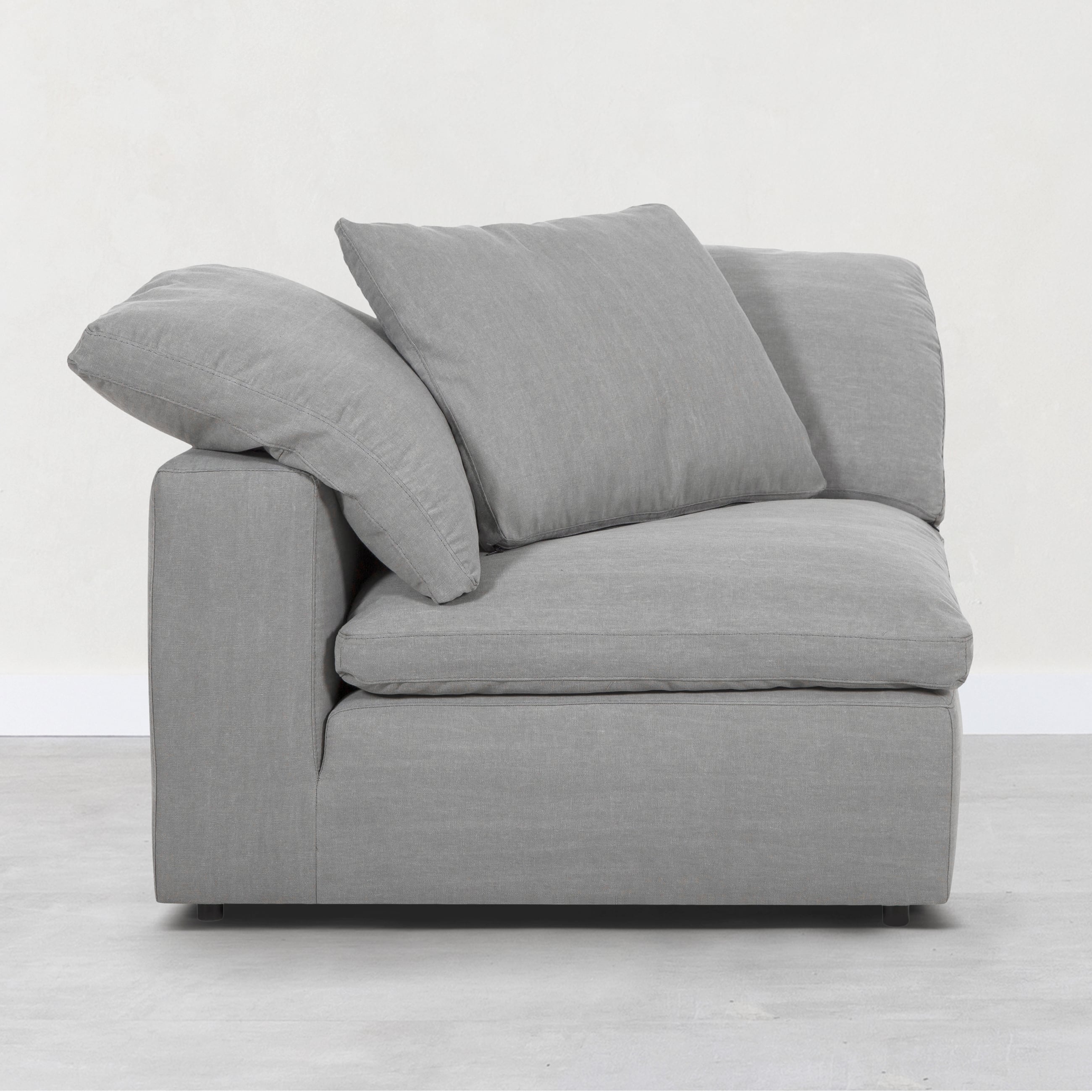 TIFFANY KÖŞE L KOLTUK MODÜL AÇIK GRİ