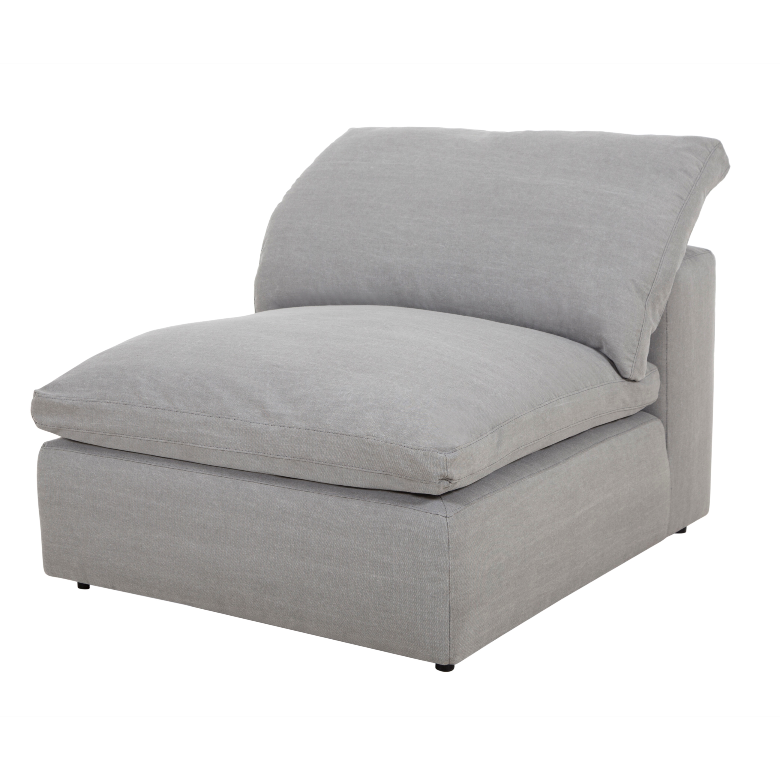 TIFFANY KOLSUZ L KOLTUK MODÜL AÇIK GRİ