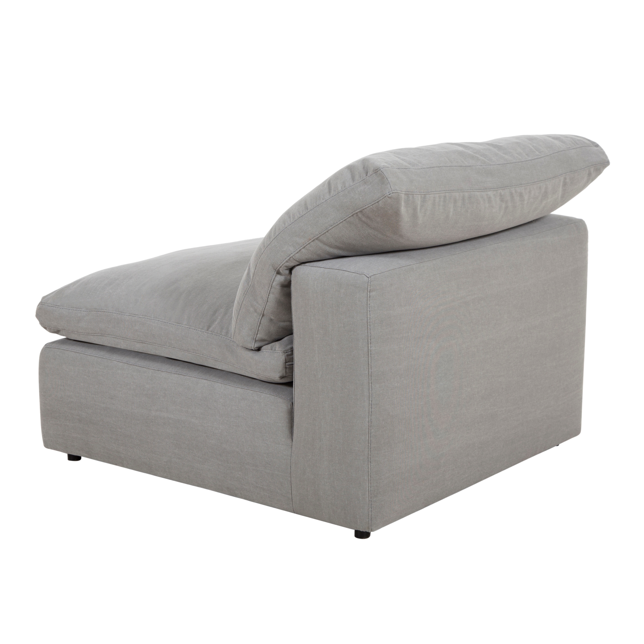 TIFFANY KOLSUZ L KOLTUK MODÜL AÇIK GRİ