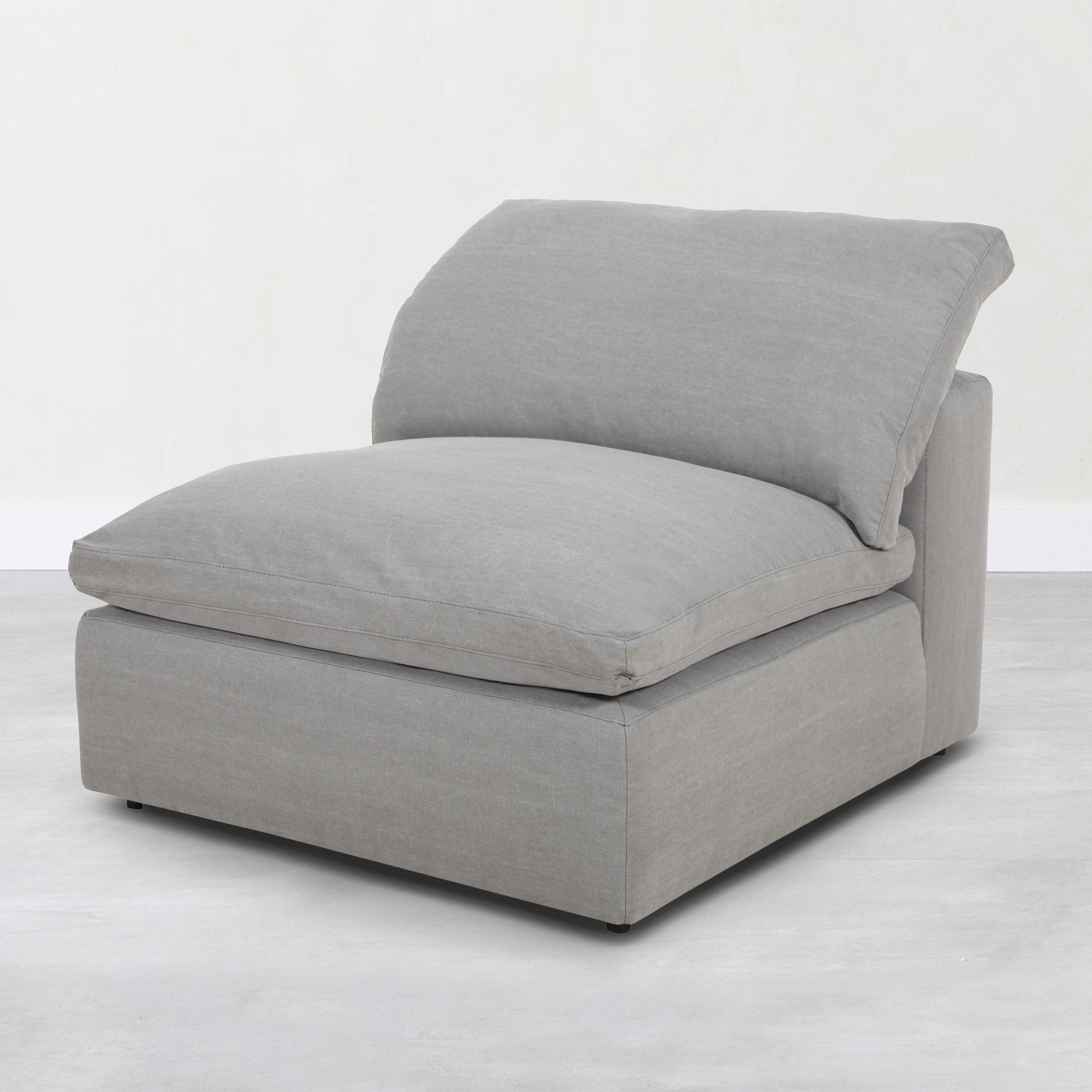 TIFFANY KOLSUZ L KOLTUK MODÜL AÇIK GRİ