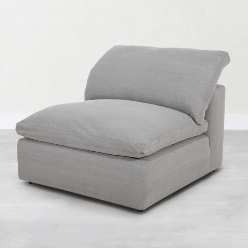 TIFFANY KOLSUZ L KOLTUK MODÜL AÇIK GRİ