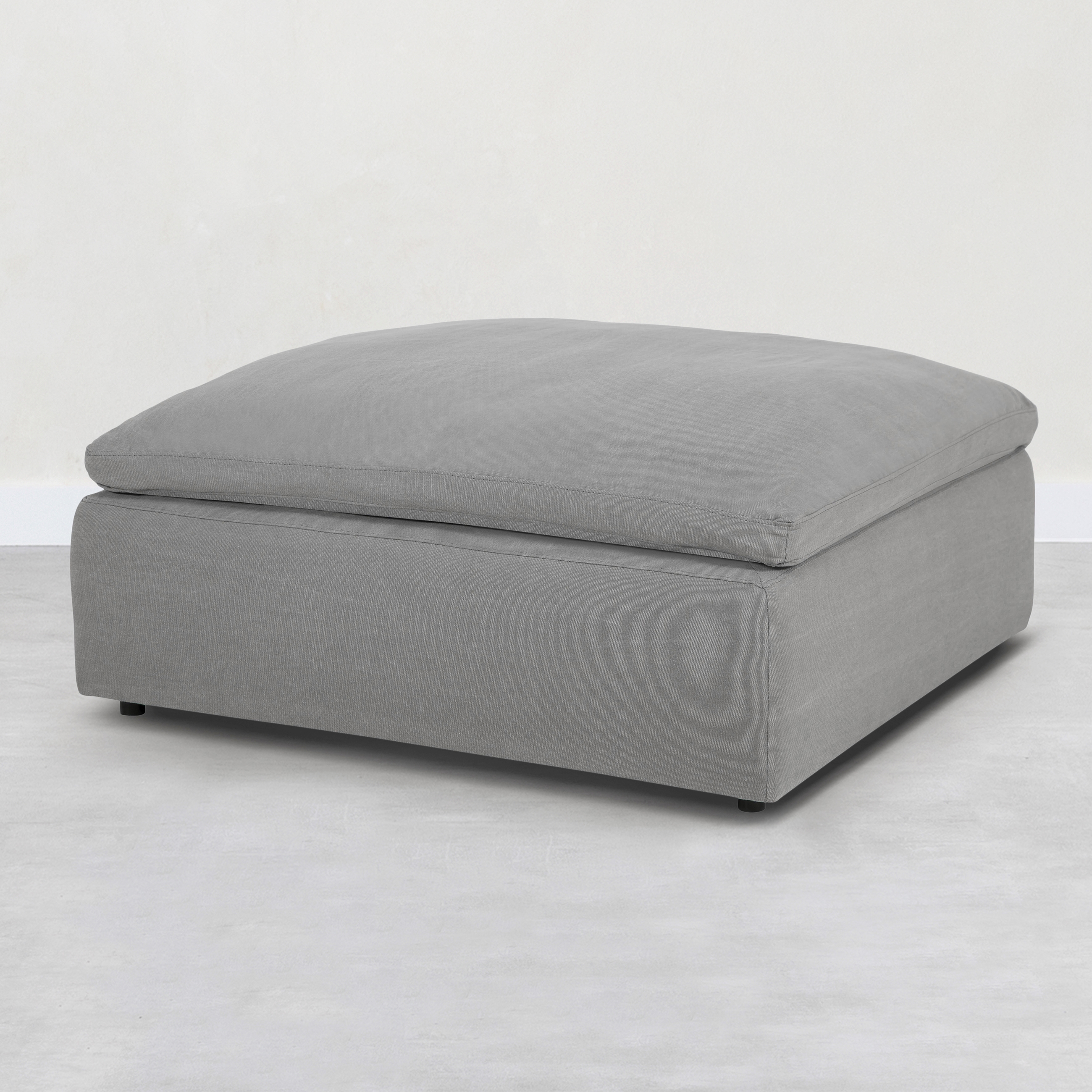 TIFFANY PUF AÇIK GRİ