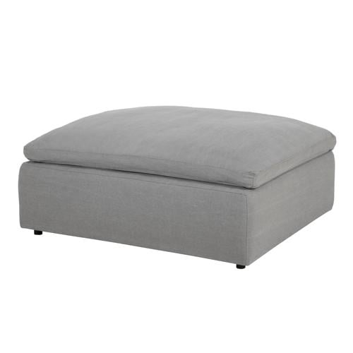 TIFFANY PUF AÇIK GRİ