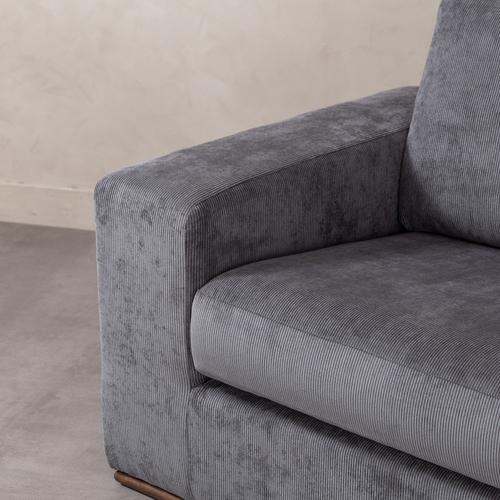  GRANADA ÜÇLÜ KOLTUK KOYU GRİ