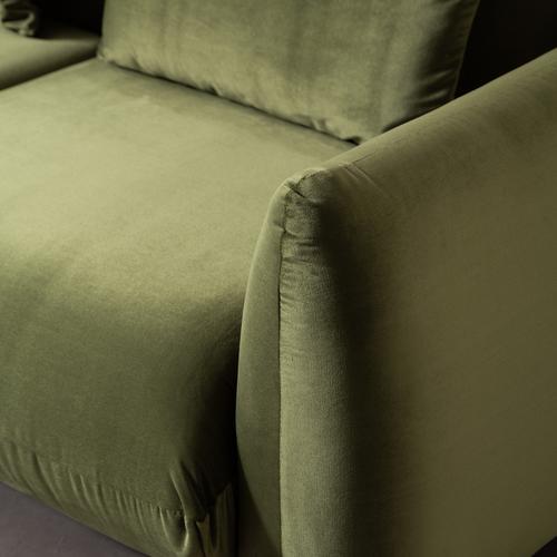  LONDON KOLTUK KADİFE YEŞİL ÖZEL SİPARİŞ