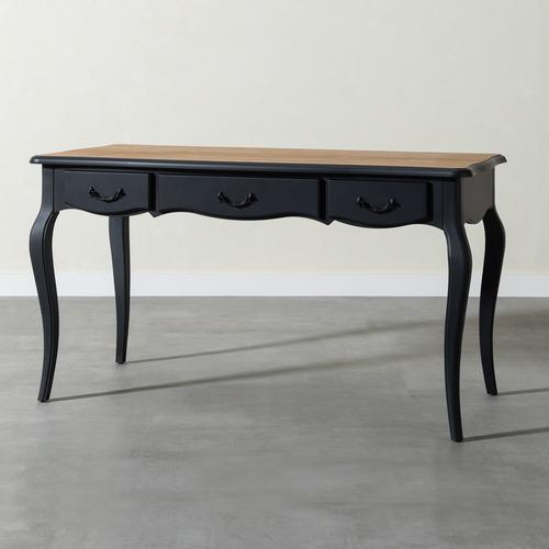  ANGELINA AHŞAP ÇALIŞMA MASASI SİYAH