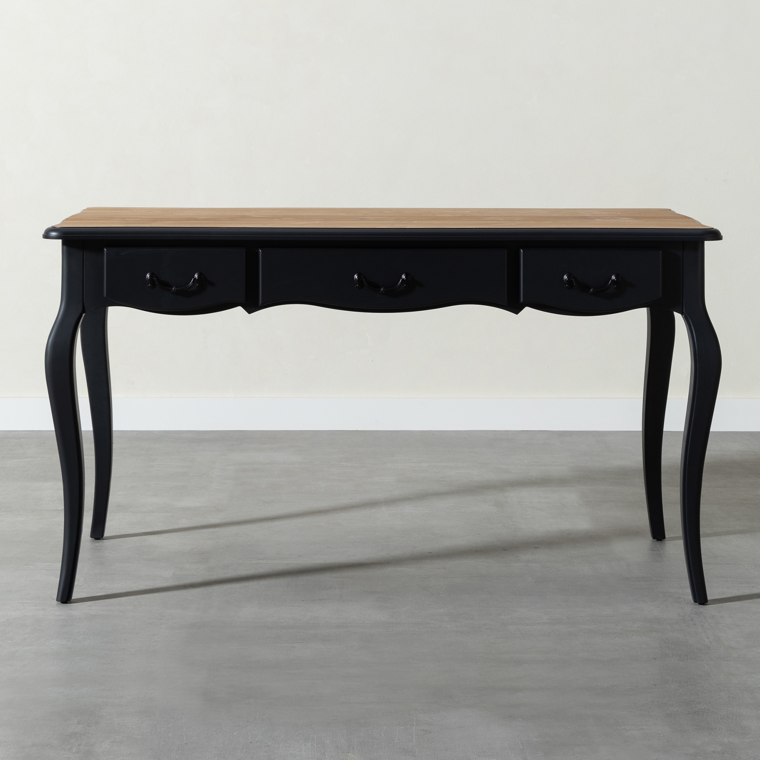 ANGELINA AHŞAP ÇALIŞMA MASASI SİYAH