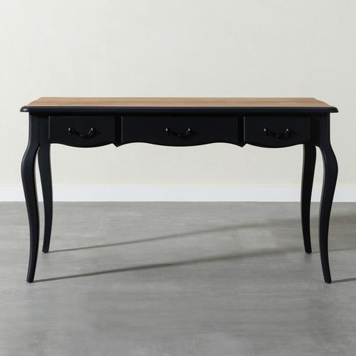  ANGELINA AHŞAP ÇALIŞMA MASASI SİYAH