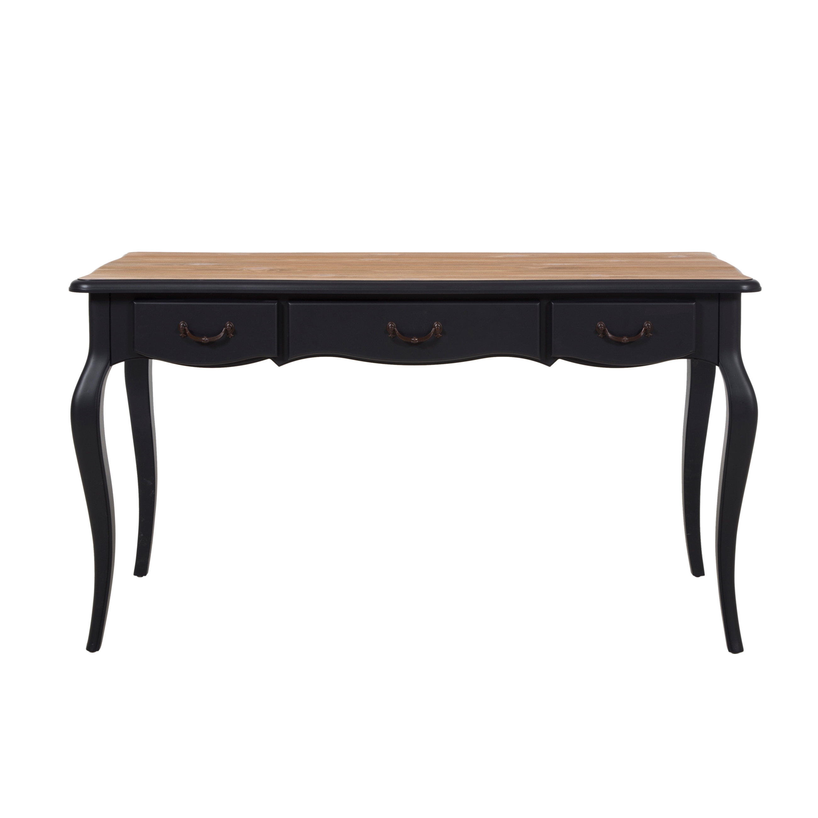 ANGELINA AHŞAP ÇALIŞMA MASASI SİYAH