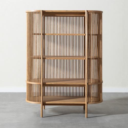  LEO MASİF AHŞAP BÜFE KESTANE