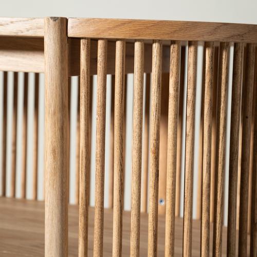  LEO MASİF AHŞAP BÜFE KESTANE