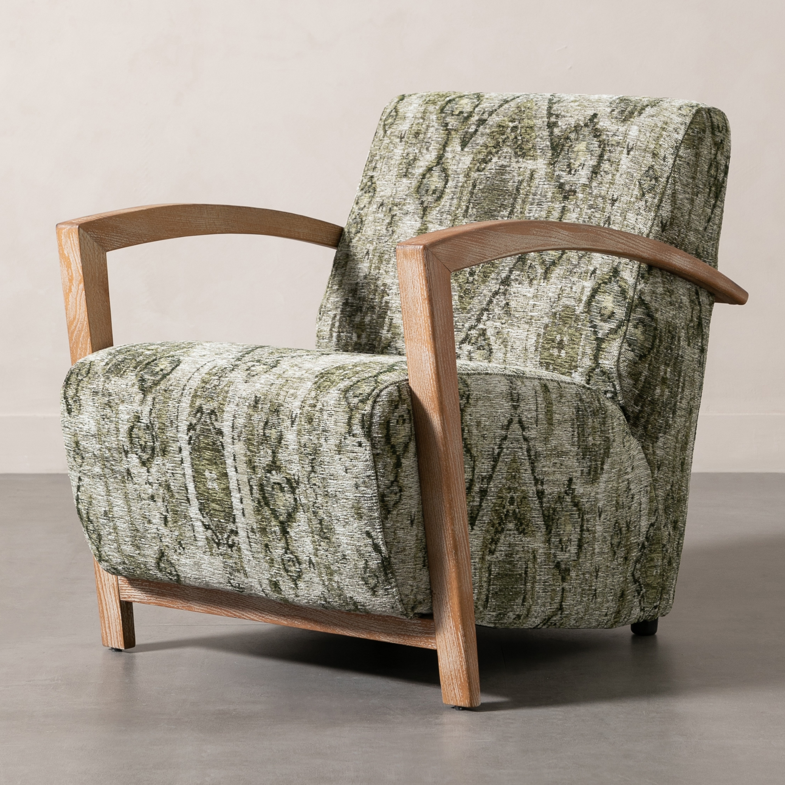 MAGGIE BERJER ETNİK DESENLİ YEŞİL