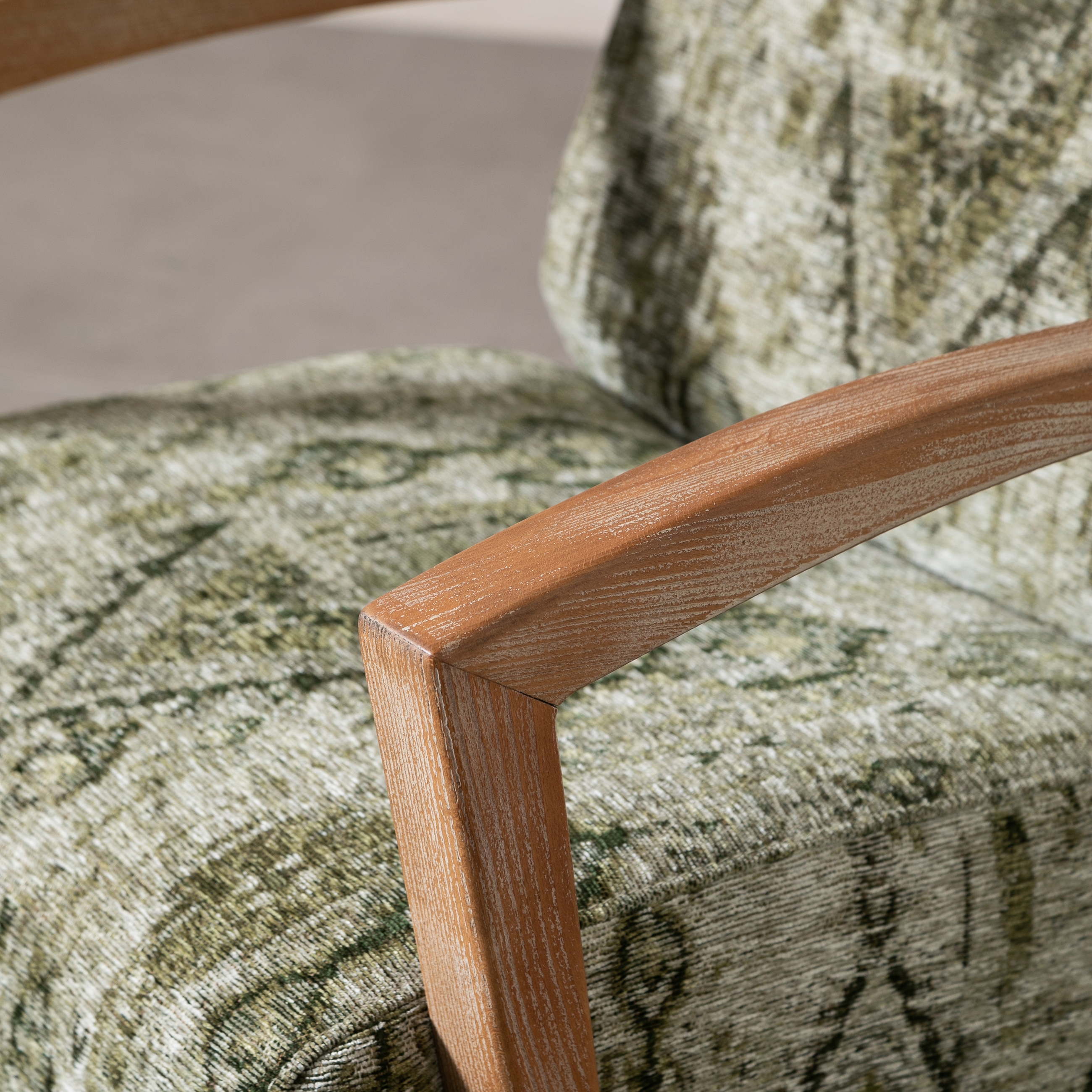 MAGGIE BERJER ETNİK DESENLİ YEŞİL