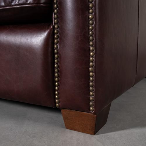  WILLIAM İKİLİ DERİ KOLTUK BIKER TAN