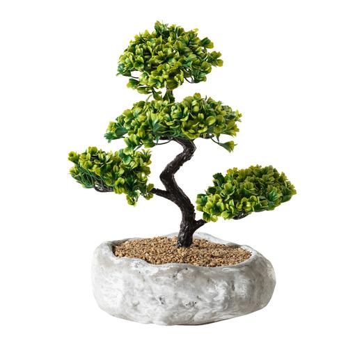  BONSAI SAKSILI YAPAY BİTKİ 38X24X18CM