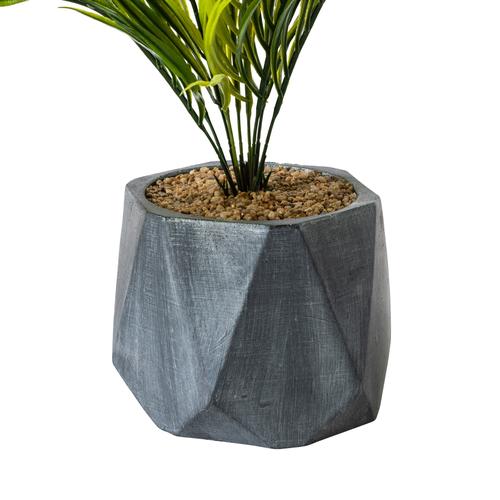  CUBIC ARECA SAKSILI YAPAY BİTKİ 14X50CM