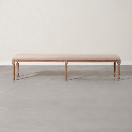  DARLINGTON MASİF AHŞAP EKRU BANK BÜYÜK