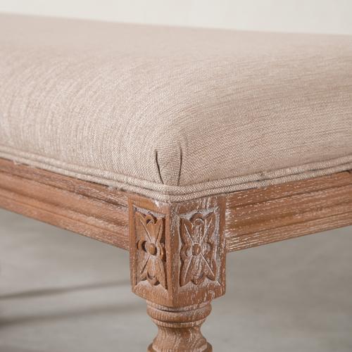  DARLINGTON MASİF AHŞAP EKRU BANK BÜYÜK