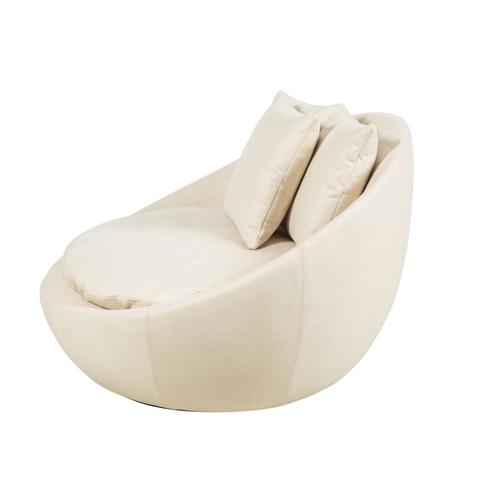  LOVELY FİLDİŞİ DÖNER KOLTUK