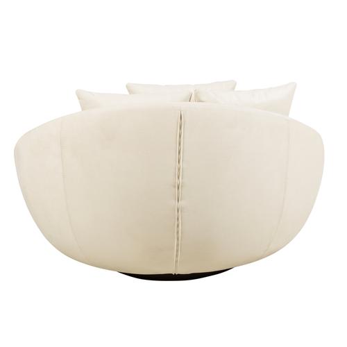  LOVELY FİLDİŞİ DÖNER KOLTUK