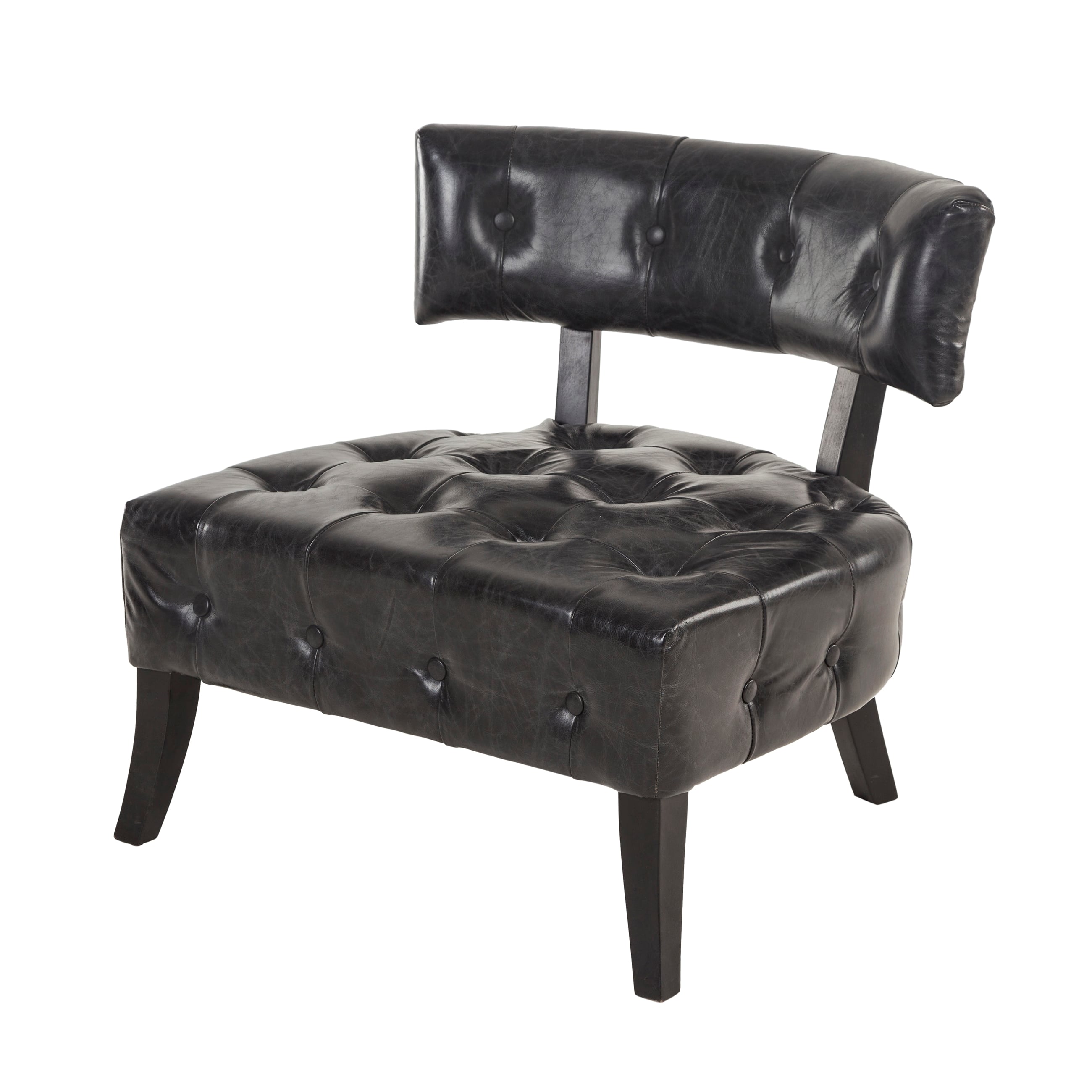 PARİS DERİ SİYAH BERJER