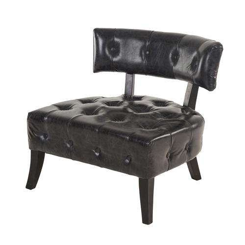 PARİS DERİ SİYAH BERJER