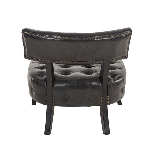 PARİS DERİ SİYAH BERJER