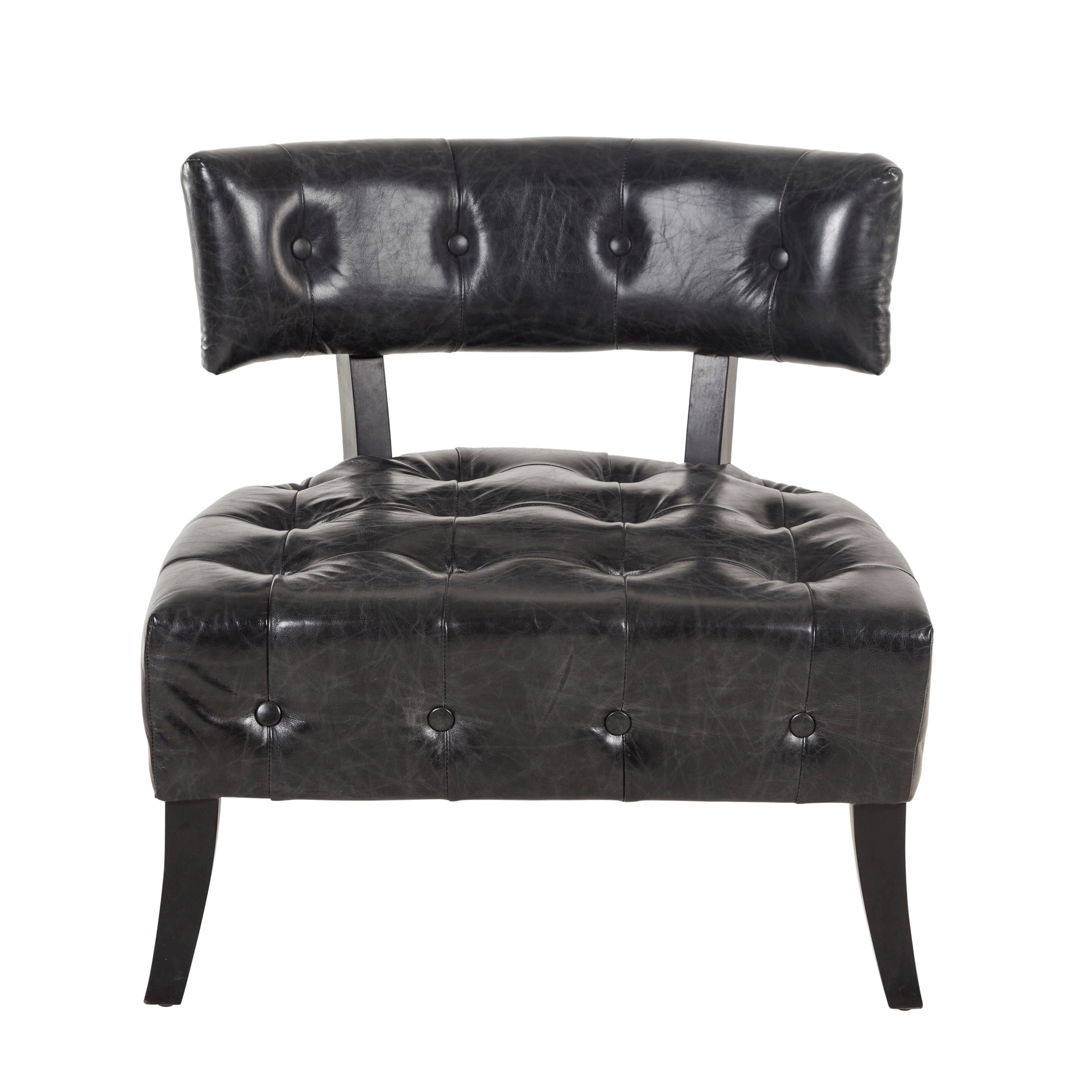 PARİS DERİ SİYAH BERJER