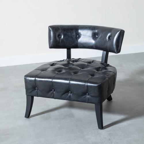  PARİS DERİ SİYAH BERJER