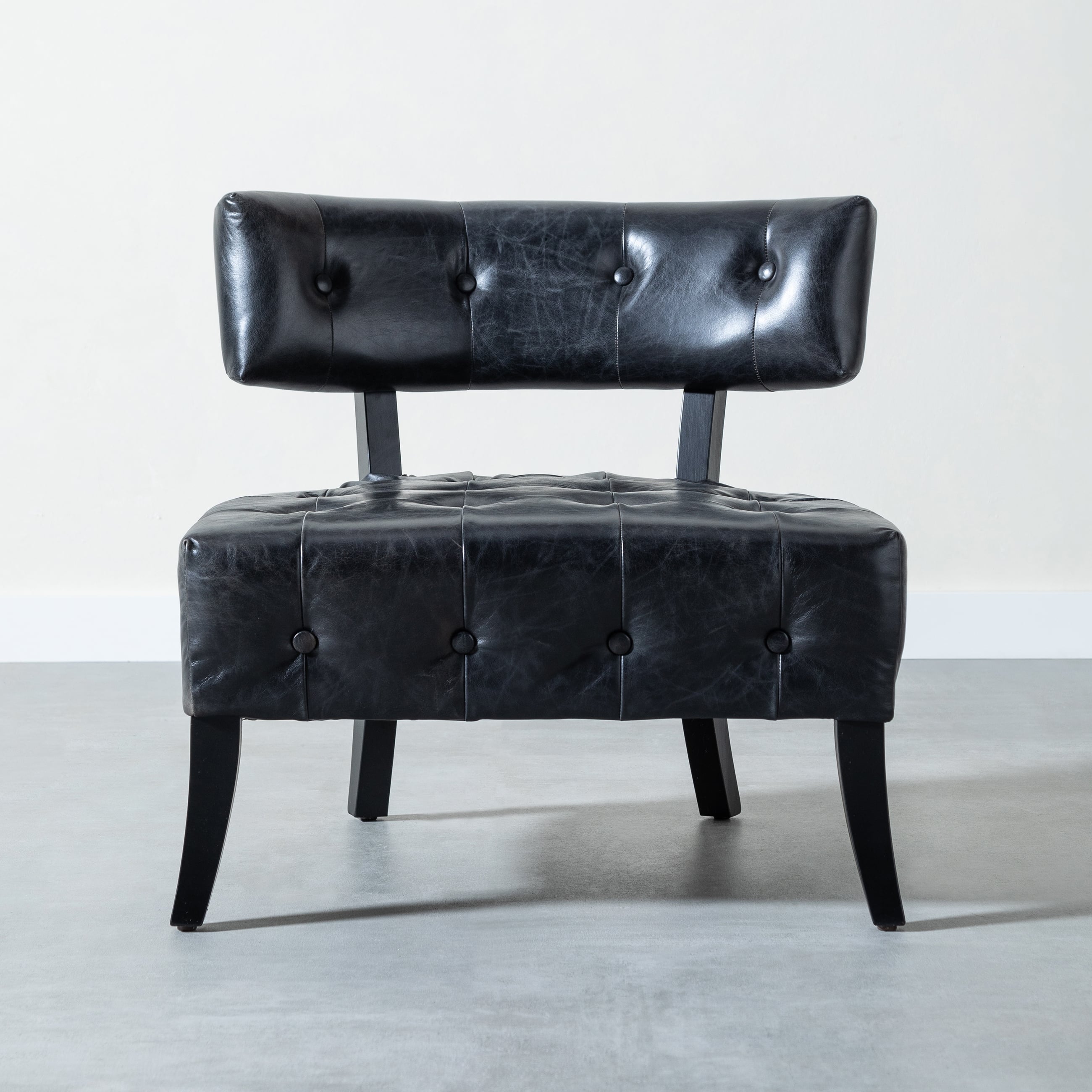 PARİS DERİ SİYAH BERJER