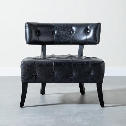  PARİS DERİ SİYAH BERJER