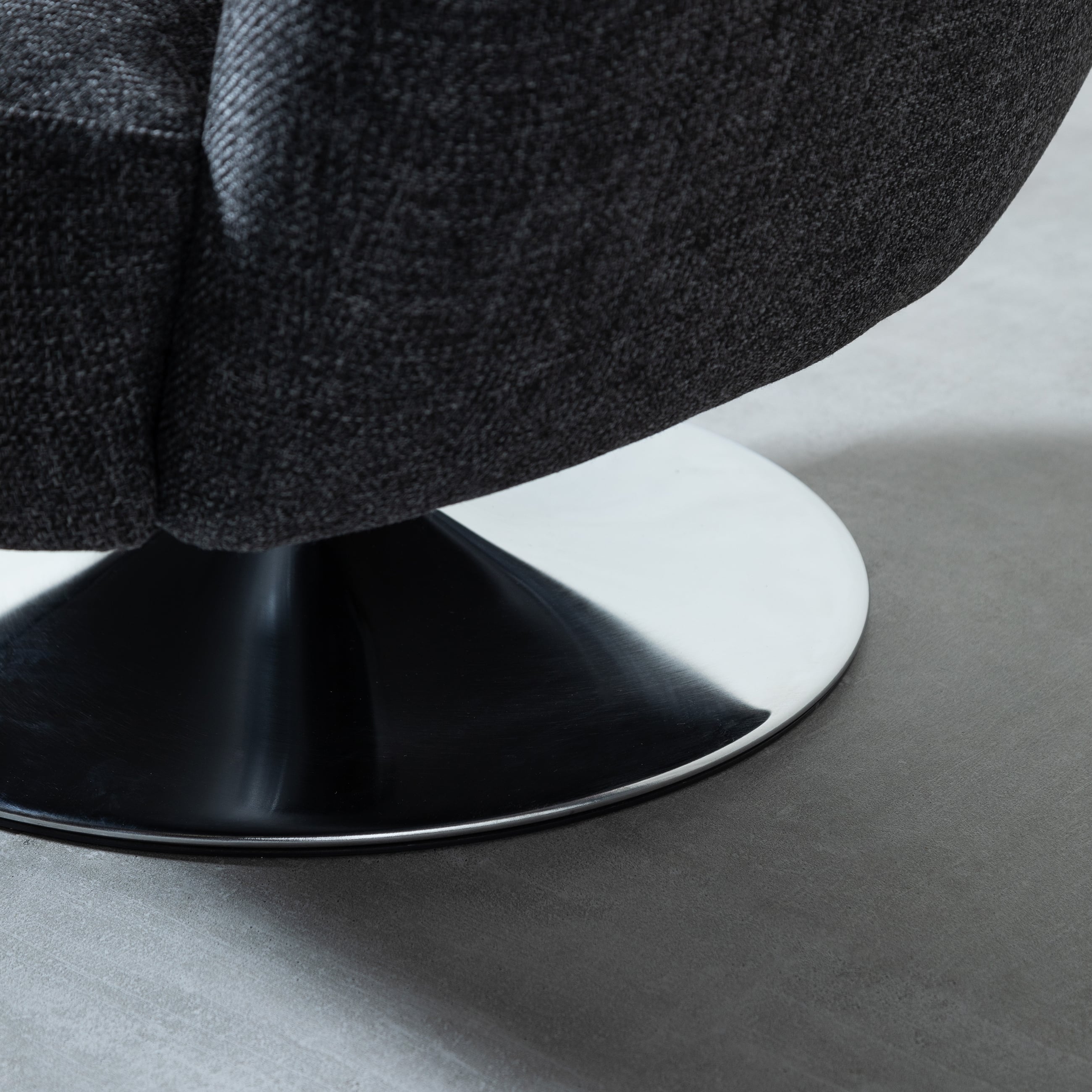 RUSSELL KOYU GRİ NEO DÖNER BERJER