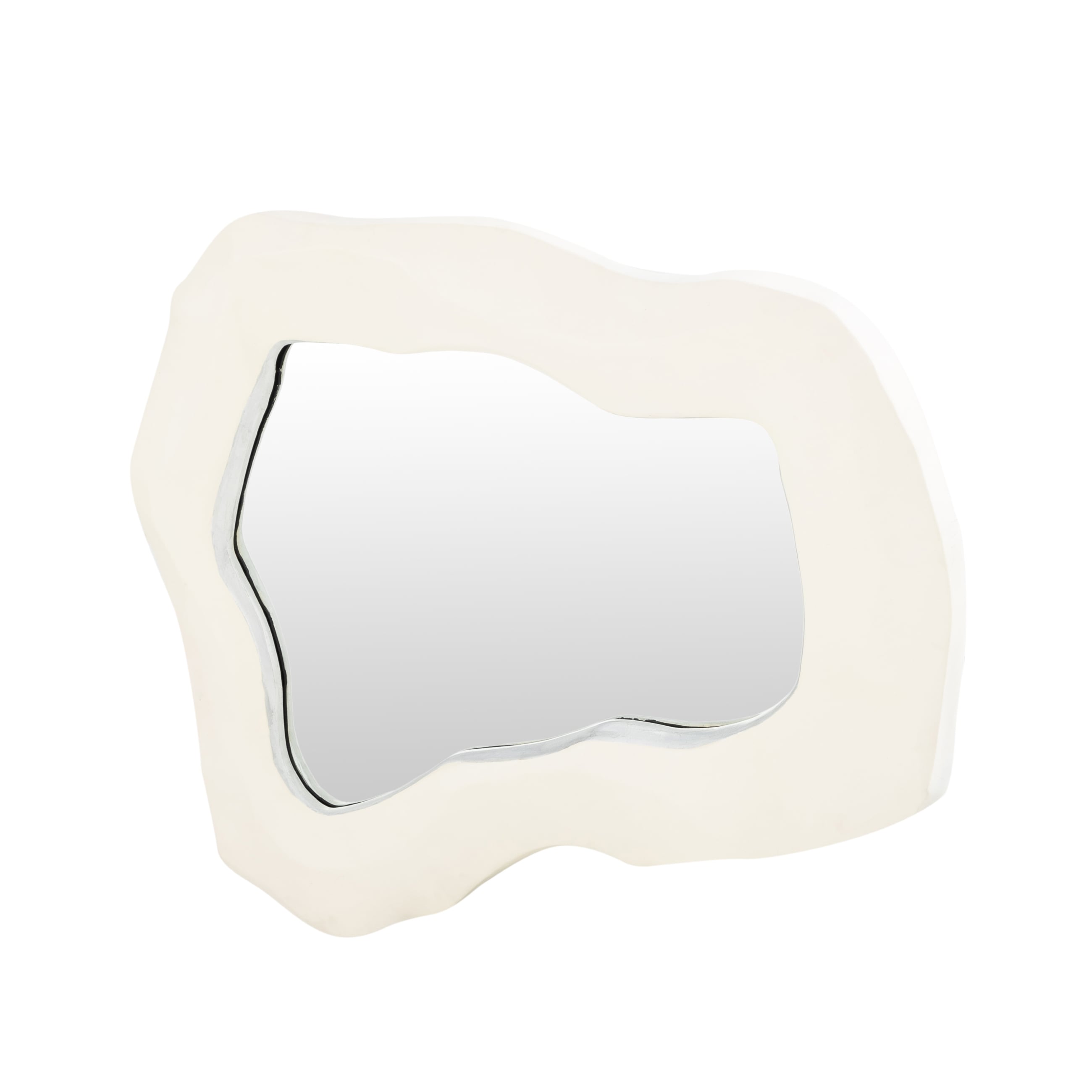 MORPHY DUVAR AYNASI BEYAZ 94X81 CM