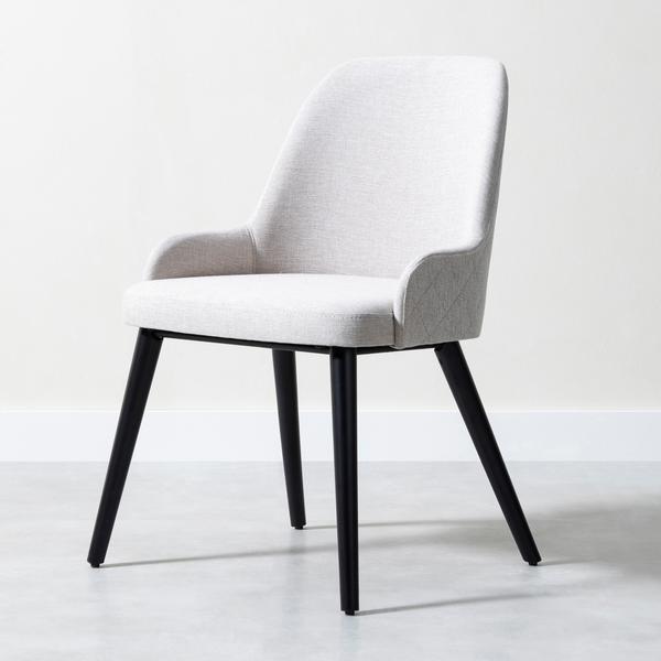 Mudo Concept Broadway Masif Ahşap Sandalye Bej Renksiz