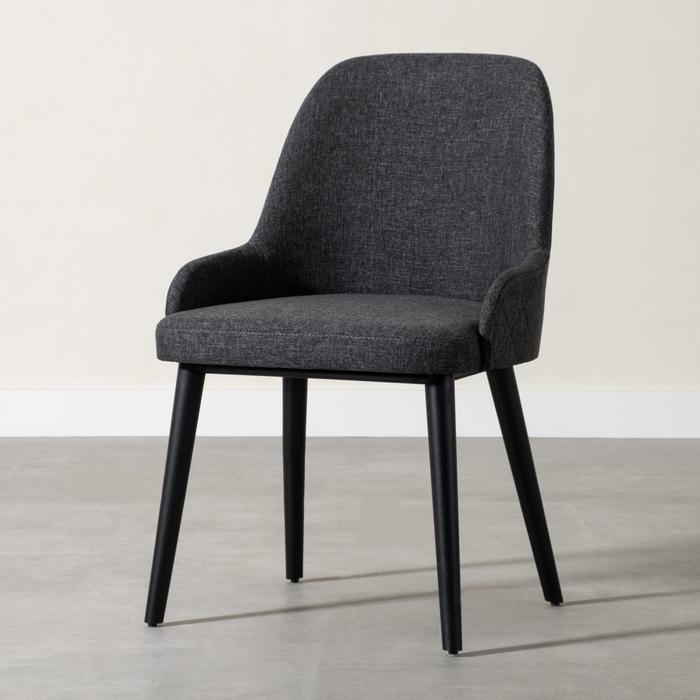 BROADWAY MASİF AHŞAP SANDALYE SİYAH