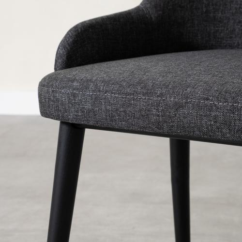  BROADWAY MASİF AHŞAP SANDALYE SİYAH