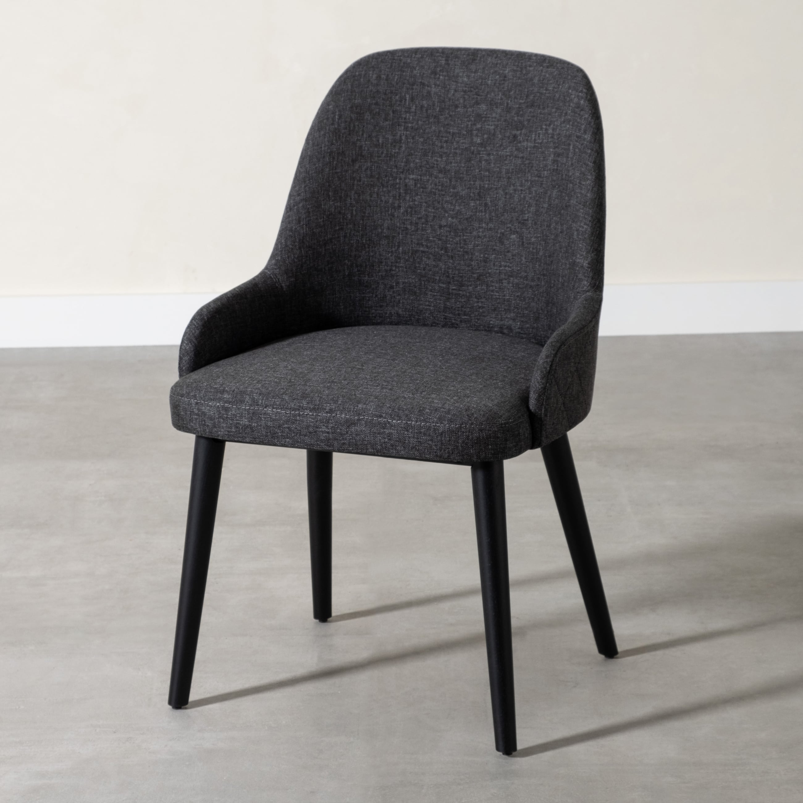 BROADWAY MASİF AHŞAP SANDALYE SİYAH